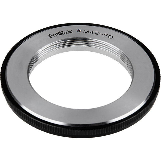 Adaptador de Lentes FotodioX para Canon FD y FL 35mm con Montura M42 y Control Manual de Apertura