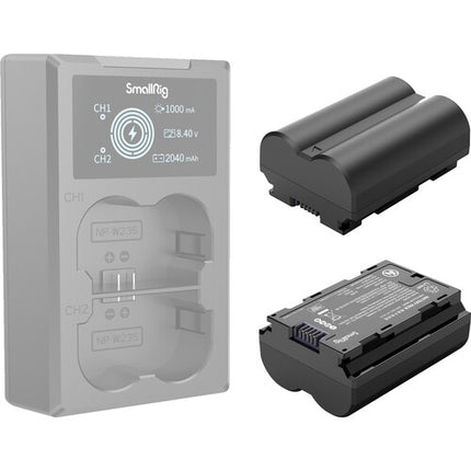 SmallRig NP-W235 Batería para Cámara 2040mAh para FUJIFILM GFX 50S II X-T4
