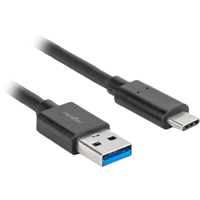 Rocstor Cable USB-C a USB-A 3.0 6 pies 5 Gb/s 60W Power Delivery