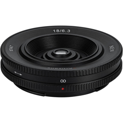 7Artisans 18mm f6.3 Mark II Objetivo Pancake Manual para Sony E APS-C