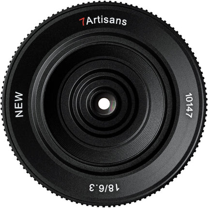 7Artisans 18mm f6.3 Mark II Objetivo Pancake Manual para Sony E APS-C