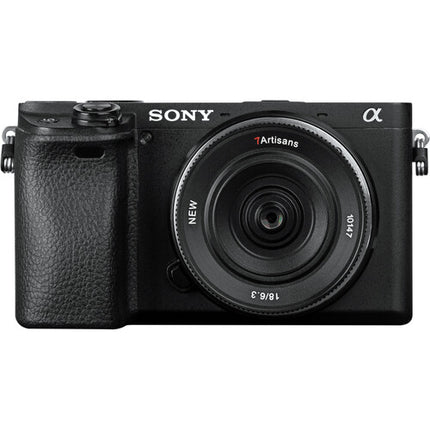 7Artisans 18mm f6.3 Mark II Objetivo Pancake Manual para Sony E APS-C