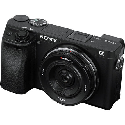 7Artisans 18mm f6.3 Mark II Objetivo Pancake Manual para Sony E APS-C