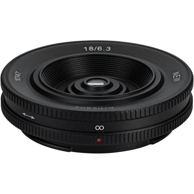 7Artisans 18mm f6.3 Mark II Objetivo Pancake Metal APS-C FUJIFILM X