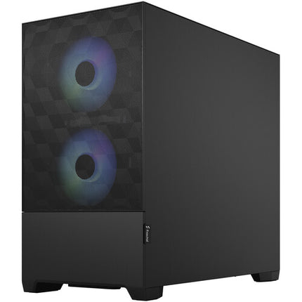 Fractal Design Pop Mini Air Caja para PC Micro-ATX con 3 Ventiladores RGB y Panel Lateral Ventana