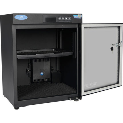 Sirui HC50S Gabinete Electrónico Control Humedad LCD Puerta Vidrio Templado
