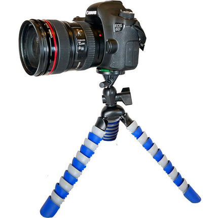 Vidpro Gripster III trípode flexible para cámara con patas antideslizantes y nivel de burbuja