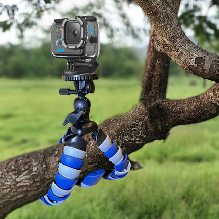 Vidpro Gripster III trípode flexible para cámara con patas antideslizantes y nivel de burbuja