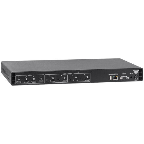 KanexPro 4x4 HDMI Matrix Switcher 4K60 4:4:4 con Salidas de Audio