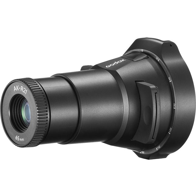 Godox AK-R21 Proyección Adaptador para Cabezas de Flash con Lente 65mm