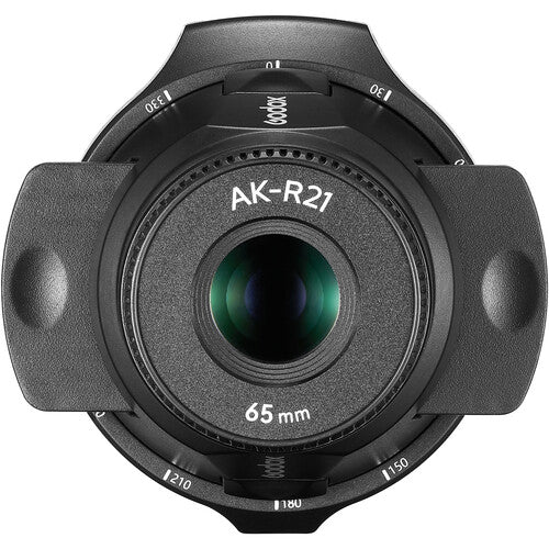 Godox AK-R21 Proyección Adaptador para Cabezas de Flash con Lente 65mm