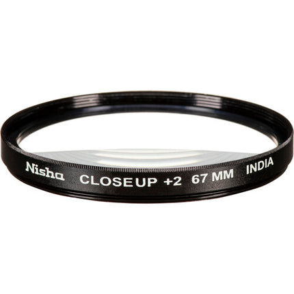Nisha 67mm Kit de Lentes Macro +1 +2 +4 con Macro 2 a 6 Pulgadas