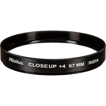 Nisha 67mm Kit de Lentes Macro +1 +2 +4 con Macro 2 a 6 Pulgadas