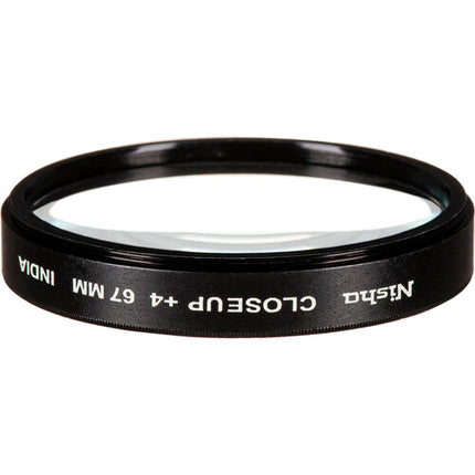 Nisha 67mm Kit de Lentes Macro +1 +2 +4 con Macro 2 a 6 Pulgadas