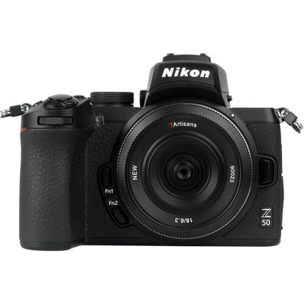 7Artisans 18mm f6.3 Mark II Lente Manual Pancake Metal APS-C Nikon Z