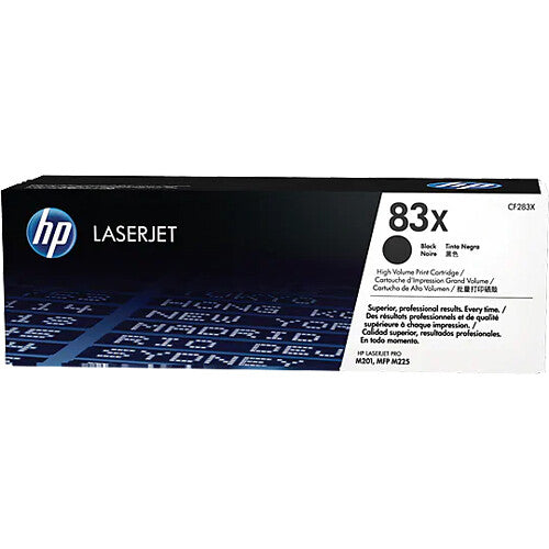 Cartucho de Tóner HP 83X Alto Rendimiento Original Negro para LaserJet Pro M201dw M225dw