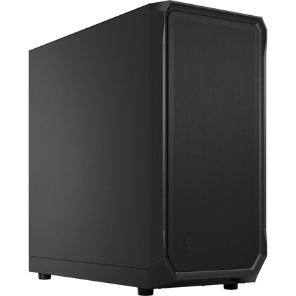Fractal Design Focus 2 Caja Mid-Tower Negra con 2 Ventiladores 140mm y Soporte ATX Micro-ATX Mini-ITX