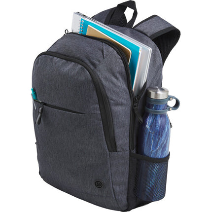 HP Prelude Pro Mochila para portátil 15.6 pulgadas con dos bolsillos exteriores y espacios para botellas de agua