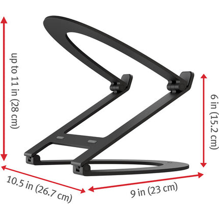 Twelve South Curve Flex Soporte para Laptop Ajustable Hasta 9 6 Pulgadas con Estuche de Viaje
