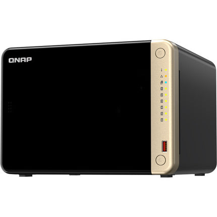 QNAP TS-664 NAS 6 Bahías 6x SATA III 2x M.2 8GB RAM Ethernet 2.5GbE