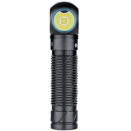 Olight Perun 2 Linterna LED Recargable 2500 Lúmenes 4000mAh con Banda Cabeza Negra