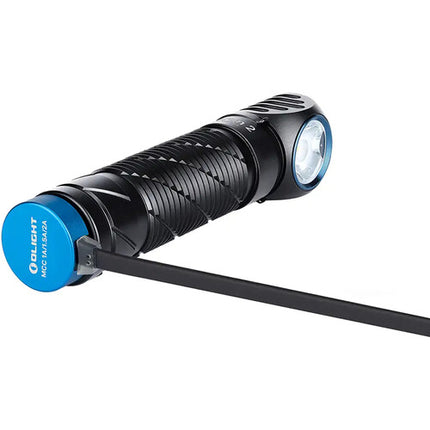 Olight Perun 2 Linterna LED Recargable 2500 Lúmenes 4000mAh con Banda Cabeza Negra
