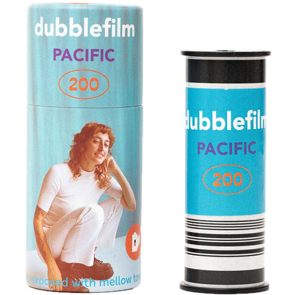 dubblefilm Pacific 200 Película Negativa Color 120 ISO 200 Tono Sepia