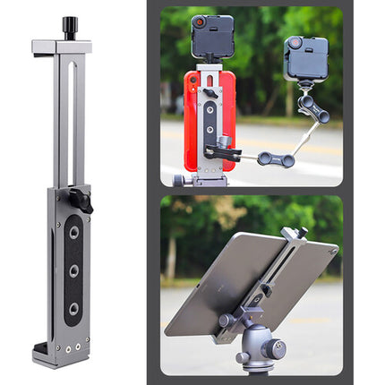XILETU XJ-15 Soporte Universal para Teléfono y Tableta 4.9 a 8.9 Pulgadas Titanio