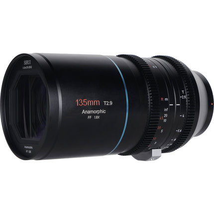 Sirui 135mm T2.9 Objetivo Anamórfico Full-Frame Monte Leica L con Bokeh Ovalado y Efectos Blue Streak