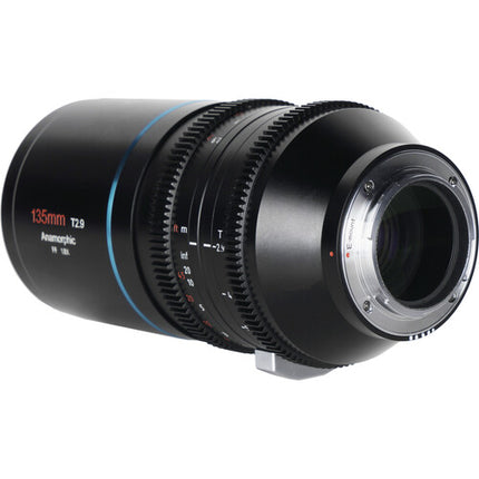Sirui 135mm T2.9 Objetivo Anamórfico Full-Frame Monte Leica L con Bokeh Ovalado y Efectos Blue Streak