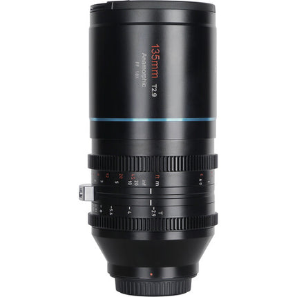 Sirui 135mm T2.9 Objetivo Anamórfico Full-Frame Monte Leica L con Bokeh Ovalado y Efectos Blue Streak