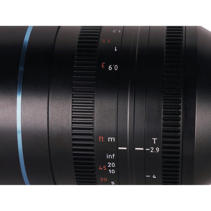 Sirui 135mm T2.9 Objetivo Anamórfico Full-Frame Monte Leica L con Bokeh Ovalado y Efectos Blue Streak