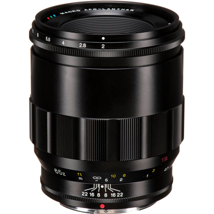 Voigtlander MACRO APO-LANTHAR 65mm f2 Lente Macro para Nikon Z distancia mínima 12.2"