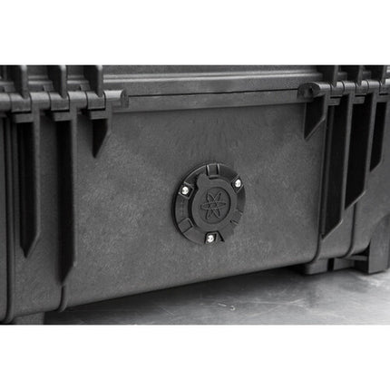 Jason Cases Motorola CP100 Estuche para 12 Radios con Cargador de 12 Puestos y Enchufe Exterior Impermeable