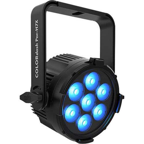 CHAUVET Professional COLORdash PAR H7X Luz LED Wash 84W ángulo 22.7° Gel Frame Holder incluido