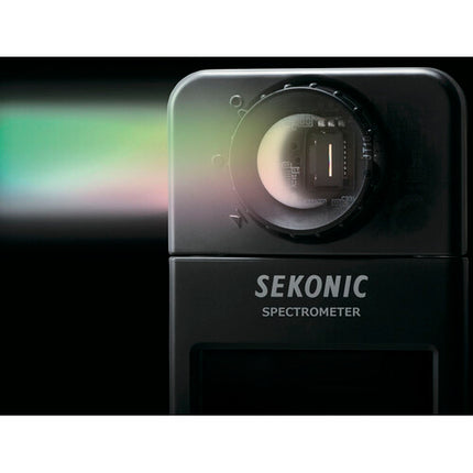 Sekonic C-7000 Medidor de Color Espectrómetro Kit con Estuche Resistente y Certificado de Calibración