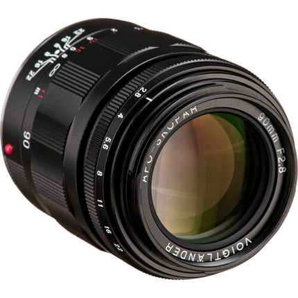 Voigtlander 90mm f2.8 Apo-Skopar Lente Leica M Montura f22 39mm