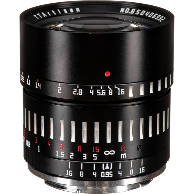 TTArtisan 50mm f/0.95 Objetivo para Sony E Montura APS-C 75mm Manual