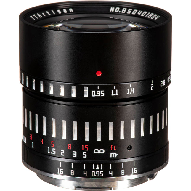 TTArtisan Objetivo 50mm f0.95 para Leica L Formato APS-C 75mm