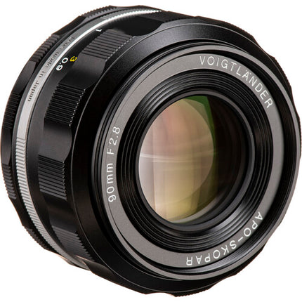 Voigtlander 90mm f/2.8 SLIIs Apo-Skopar objetivo manual para Nikon AIS F-Mount 52mm filtro