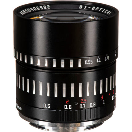 TTArtisan 50mm f/0.95 Objetivo para Sony E Montura APS-C 75mm Manual