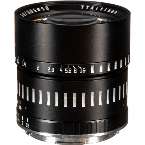 TTArtisan Objetivo 50mm f0.95 para Leica L Formato APS-C 75mm
