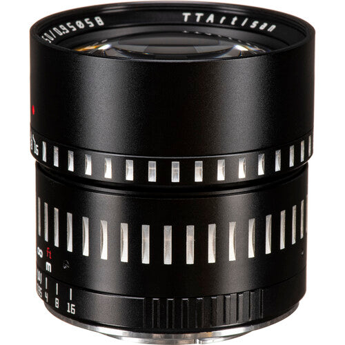 TTArtisan 50mm f0.95 Objetivo para Micro Cuatro Tercios Apertura f0.95-f16 Manual