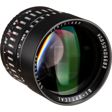 TTArtisan 50mm f0.95 Objetivo para Micro Cuatro Tercios Apertura f0.95-f16 Manual