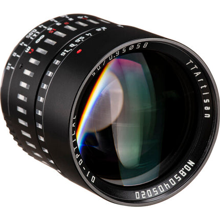 TTArtisan 50mm f/0.95 Objetivo para FUJIFILM X Montura X APS-C 75mm