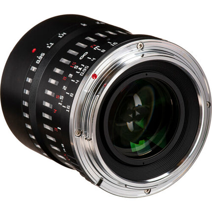 TTArtisan 50mm f0.95 lente manual para Nikon Z apertura f0.95 a f16 y diafragma 10 hojas