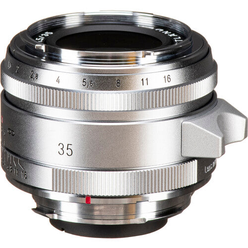 Voigtlander Nokton Vintage 35mm f1.5 Asférico VM Lente Plata Manual
