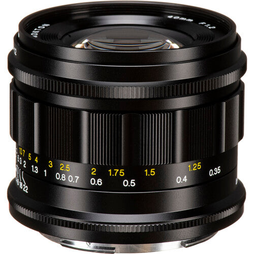 Voigtlander NOKTON 40mm f/1.2 Objetivo Asférico para Nikon Z con Diafragma de 10 Lâminas y Distancia Mínima de Enfoque 30 cm
