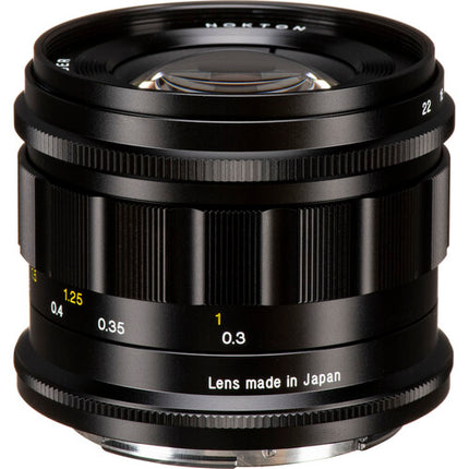 Voigtlander NOKTON 40mm f/1.2 Objetivo Asférico para Nikon Z con Diafragma de 10 Lâminas y Distancia Mínima de Enfoque 30 cm