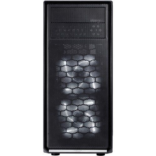 Fractal Design Focus G Caja Mid-Tower Negra con 2 Ventiladores 120mm y Soporte ATX Micro-ATX Mini-ITX
